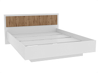 Кровать Софи парящая 1.4 (Белый/Дуб вотан)