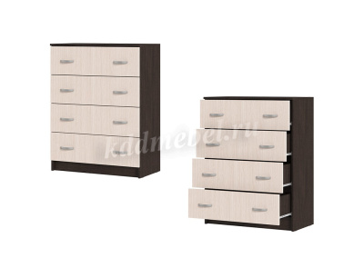 Спальня Басса (Венге/Дуб белфорт)