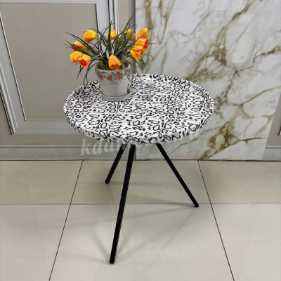 Стол журнальный 203.41 Макиато (Питон/Черный)