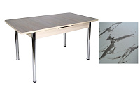 Стол обеденный раздвижной Лидер 1200*800 (Серый Тунис)