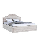 Кровать Апполия 1.6 настил ДСП 2С (Ясень анкор светлый/Сандал белый)