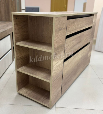 Комод Энигма КМ-06 (Дуб каньон/Венге)