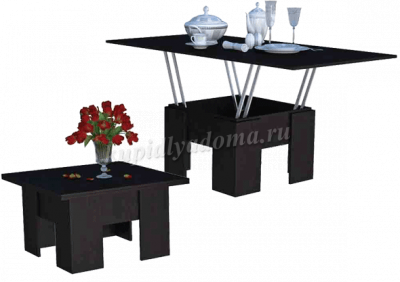 Стол трансформер Линаура (Венге)