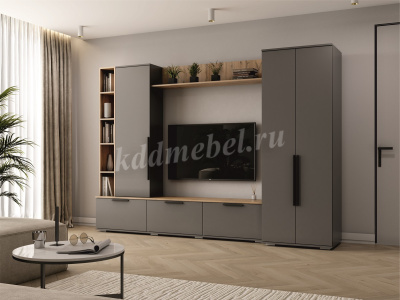 Гостиная Селеста (Графит/Дуб вотан)