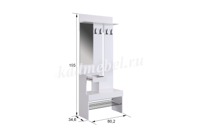 Прихожая К2 Баско (Кашемир/Дуб крафт золотой)