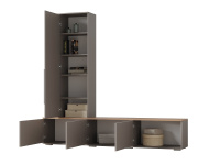 Гостиная Селеста открытые дуб вотан_кашемир