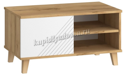 Стол журнальный Остин (Дуб банратти/Белый)