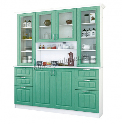 Буфет Прованс-16 (Клен Бирюза)