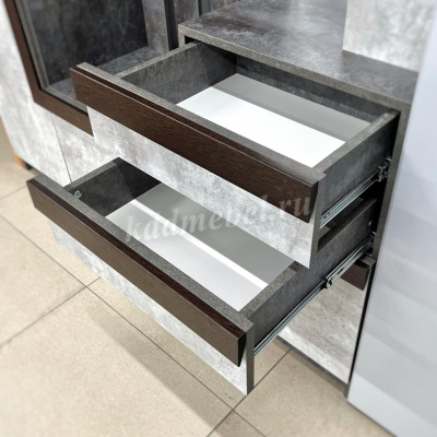 Прихожая Лайф (Бетон темный/Бетон светлый)