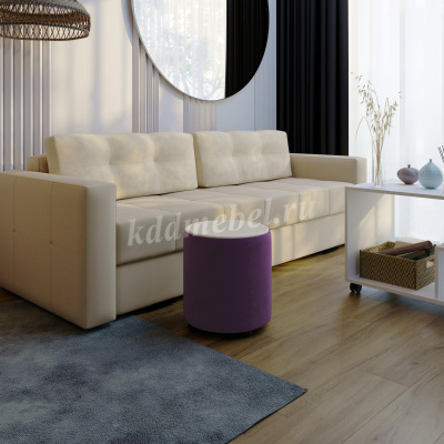 Пуф Пай (Винный/Клен кремовый)