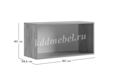 Антресоль Бери 2дв. (Кашемир/Кашемир)