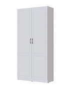 Шкаф 2-х створчатый Апполия гостиная (Белый дуб)