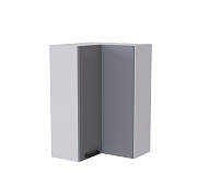 Шкаф верхний высокий угловой ВУВП2 кухня Контемп (Дуб сонома/Мрамор лайт)