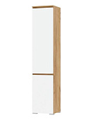 Пенал Гретта 2С (Дуб крафт золотой/Белый)