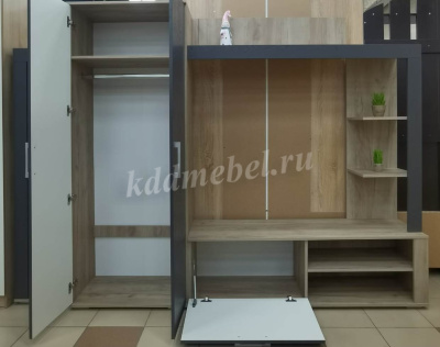 Гостиная Невада (Крафт серый/Графит)