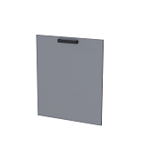 Фасад для посудомоечной машины кухня Осло 6ПМ (Карбон сапфир)