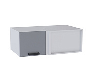 Шкаф верхний глубокий угловой УВГ кухня Версаль (Белый/Лунный кратер)