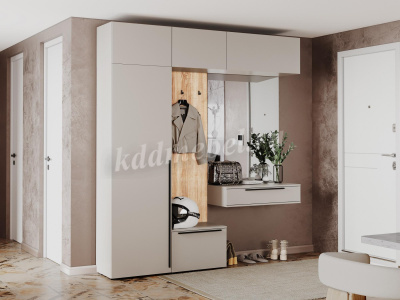 Прихожая  Люмьер вариант №7 (Белый)