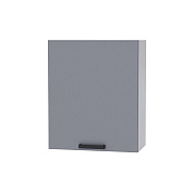 Шкаф верхний с единым фасадом 6С кухня Танго (Белый/Серый глянец)