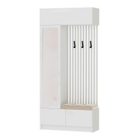 Прихожая Руэлла_Центральная секция белый